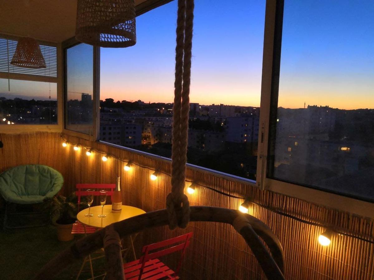Smile Home-Nid Panoramique Vue Wow ! Spadeco - Loungezen - Terrasse Ensoleillee - Arrivee Autonome - Netflix - Emplacement Ideal - Lumineux - Renove A Neuf - Wifi Fibre - Montpellier Ngoại thất bức ảnh