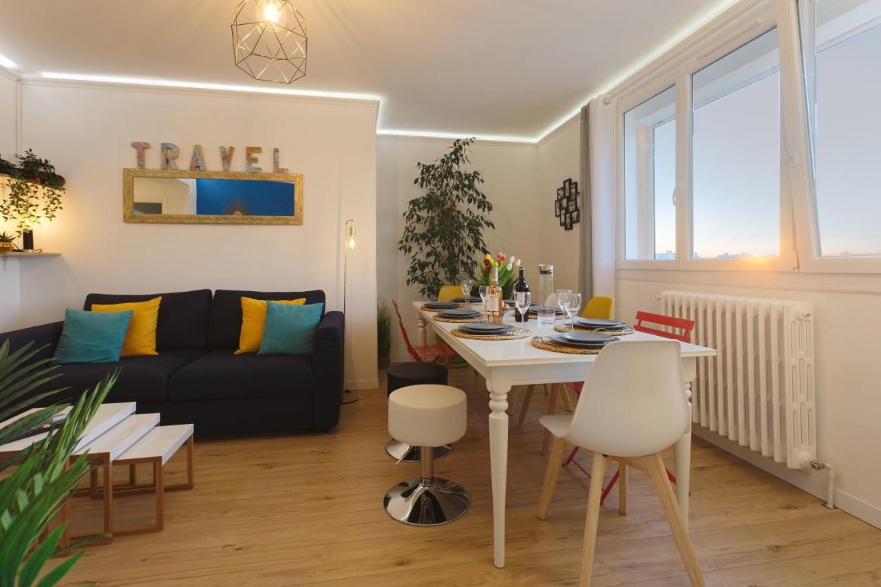 Smile Home-Nid Panoramique Vue Wow ! Spadeco - Loungezen - Terrasse Ensoleillee - Arrivee Autonome - Netflix - Emplacement Ideal - Lumineux - Renove A Neuf - Wifi Fibre - Montpellier Ngoại thất bức ảnh
