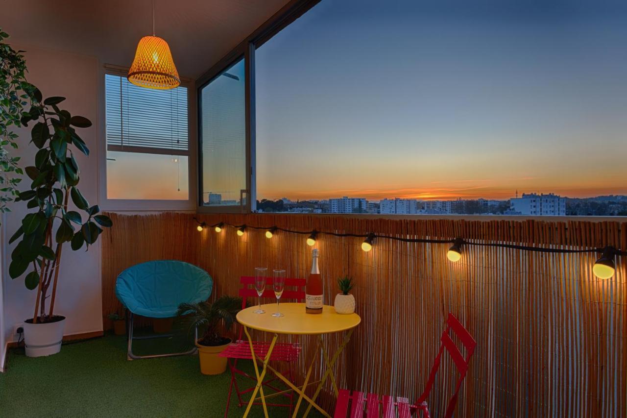 Smile Home-Nid Panoramique Vue Wow ! Spadeco - Loungezen - Terrasse Ensoleillee - Arrivee Autonome - Netflix - Emplacement Ideal - Lumineux - Renove A Neuf - Wifi Fibre - Montpellier Ngoại thất bức ảnh